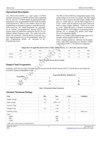 DSC2211FL2-E0016T Datasheet Page 3