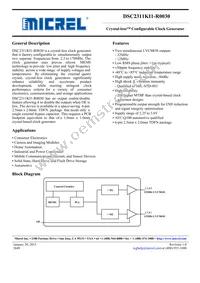 DSC2311KI1-R0030T Datasheet Cover
