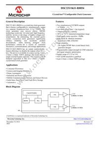 DSC2311KI1-R0054T Datasheet Cover