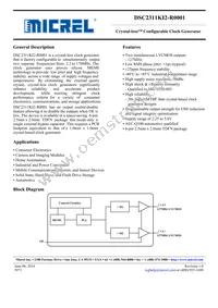 DSC2311KI2-R0001 Datasheet Cover
