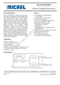 DSC2311KI2-R0049 Datasheet Cover