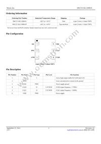 DSC2311KL2-R0018 Datasheet Page 2