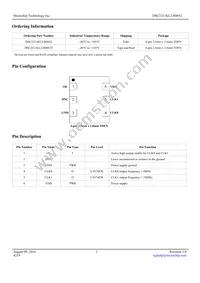 DSC2311KL2-R0052 Datasheet Page 2