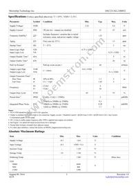 DSC2311KL2-R0052 Datasheet Page 3