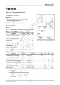 DSC2C01R0L Datasheet Cover