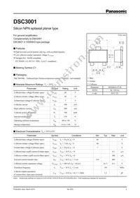 DSC300100L Datasheet Cover