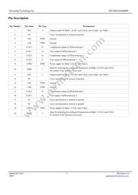 DSC400-0444Q0009KI2T Datasheet Page 3