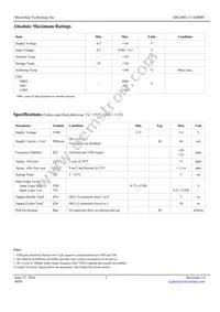 DSC400-1111Q0085KI1T Datasheet Page 5