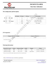 DSC6021CI2A-00EKT Datasheet Cover