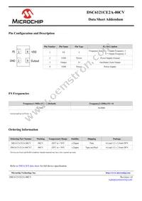 DSC6121CE2A-00CVT Datasheet Cover