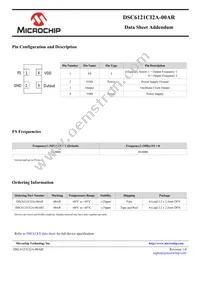 DSC6121CI2A-00ART Datasheet Cover