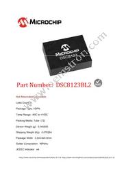 DSC8123BL2 Datasheet Cover