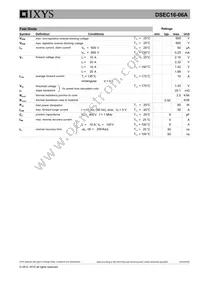 DSEC16-06A Datasheet Page 2