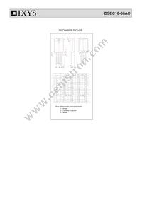 DSEC16-06AC Datasheet Page 2