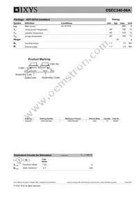 DSEC240-06A Datasheet Page 3