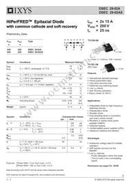 DSEC29-02A Datasheet Cover