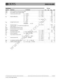 DSEC30-06B Datasheet Page 2