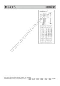 DSEE30-12A Datasheet Page 2