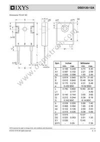 DSEI120-12A Datasheet Page 3