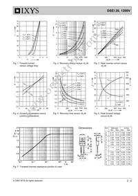 DSEI20-12A Datasheet Page 2