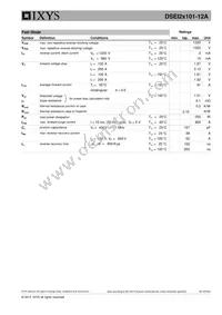DSEI2X101-12A Datasheet Page 2