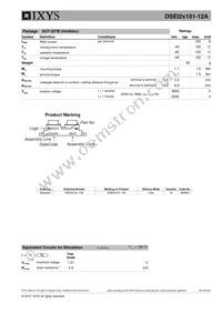 DSEI2X101-12A Datasheet Page 3