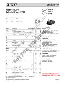 DSEI2X30-10P Cover