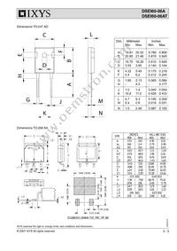 DSEI60-06A Datasheet Page 3