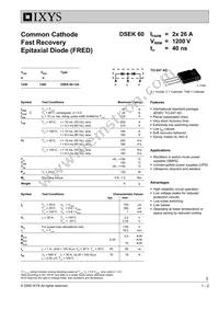 DSEK60-12A Datasheet Cover