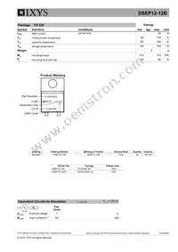 DSEP12-12B Datasheet Page 3
