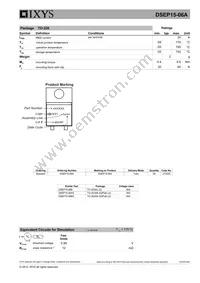 DSEP15-06A Datasheet Page 3