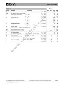 DSEP15-06B Datasheet Page 2