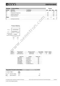 DSEP29-06AS-TUB Datasheet Page 3