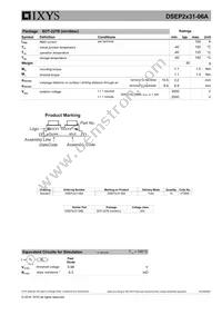 DSEP2X31-06B Datasheet Page 3