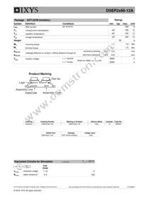 DSEP2X60-12A Datasheet Page 3