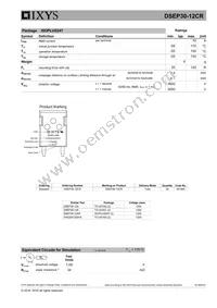 DSEP30-12CR Datasheet Page 3
