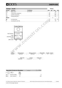 DSEP8-06A Datasheet Page 3