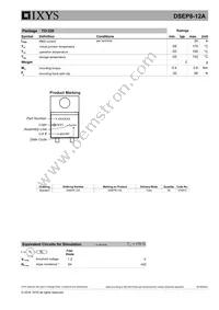 DSEP8-12A Datasheet Page 3