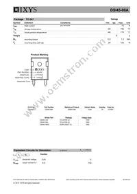 DSI45-08A Datasheet Page 3