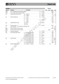 DSI45-12A Datasheet Page 2