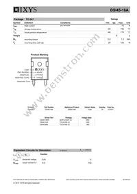 DSI45-16A Datasheet Page 3