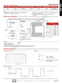 DSL240PS24-I Datasheet Page 2