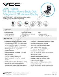 DSM7TA39105T Datasheet Cover