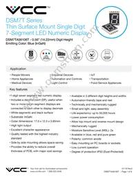 DSM7TA56106T Datasheet Cover