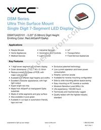 DSM7UA20101T Datasheet Cover