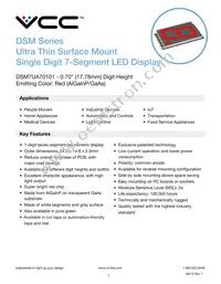 DSM7UA70101T Datasheet Cover