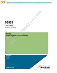 DSP56853FGE Datasheet Cover