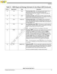 DSP56853FGE Datasheet Page 21