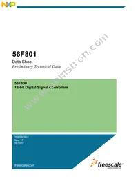 DSP56F801FA60E Datasheet Cover