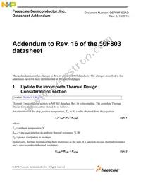 DSP56F803BU80 Datasheet Page 2